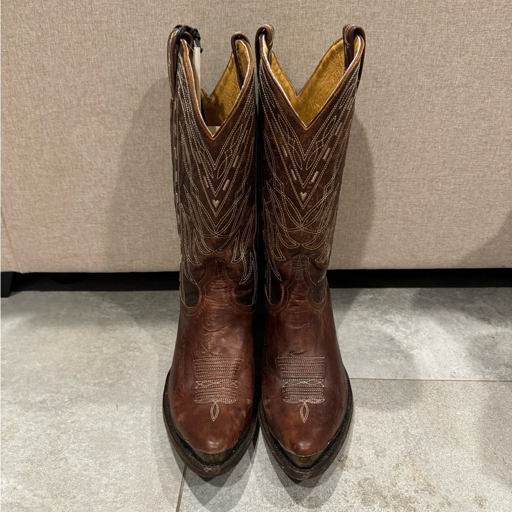 Idyllwind Retro Rock Western Cowgirl Boots dark brown size 9.5 B Miranda Lambert